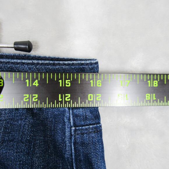 Hudson Jeans Womens 28 Bacara Straight Flood Cuff Stretch Denim PSMO Pockets - Picture 5 of 16